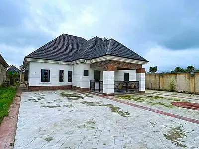 Standard 3 Bedroom Bungalow on 1 Plot of Land — Atali, Eneka, Port Harcourt, Rivers