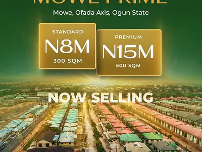 Residential Plots of Land in a Fast Growing Corridor — Mowe Prime Estate, Mowe Ofada, Ogun
