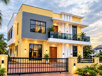 Very Clean 5 Bedroom Fully Detached Duplex with BQ — Lekki, Lagos