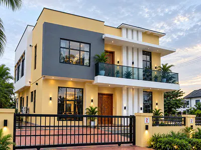 Very Clean 5 Bedroom Fully Detached Duplex with BQ — Lekki, Lagos