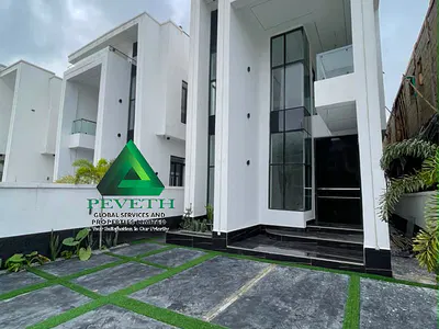 Luxury 5 Bedroom Fully Detached Duplex + BQ, Swimming Pool — Ajah, Lagos