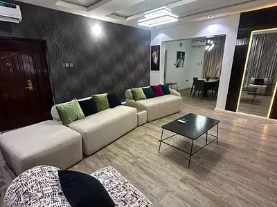 Luxury Beautifully Furnished 2 Bedroom Flat on Fully Tarred Road — Wuse 2, Abuja
