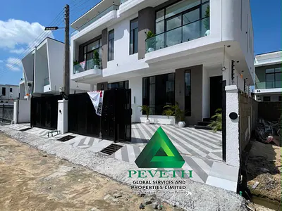 Luxury 4 Bedroom Semi-Detached Duplex with BQ — Ikota, Lekki, Lagos