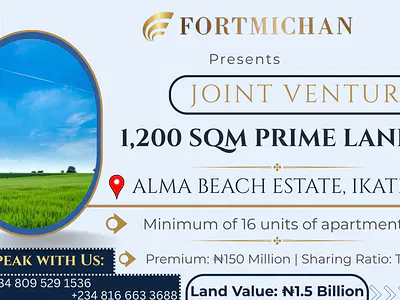 1,200 SQM Prime Land — Lekki, Lagos
