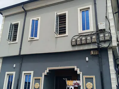 Clean Mini Flat Upstairs — Estate Junction, Isheri, Lagos
