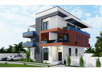 4 Bedroom Luxury Duplex with Elevator — Guzape District, Abuja