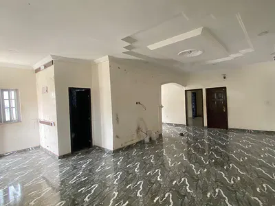 Spacious 3 Bedroom Apartment Upstair with Tenants — Via Thera Annex/Ogombo, Ajah, Lagos