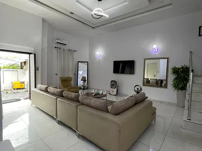 4bedroom Semi Detached Duplex at with BQ — Lekki, Lagos