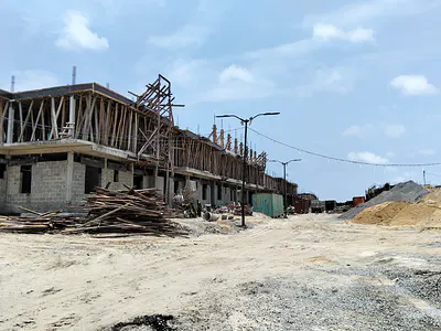 3 Bedroom Flat with BQ — Sangotedo, Ajah, Lagos