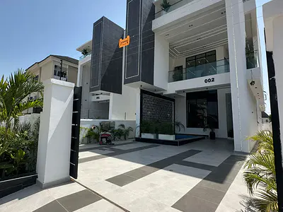 A Luxurious 5-Bedroom Fully Detached in a Beautiful Estate — Ikota, Lekki, Lagos