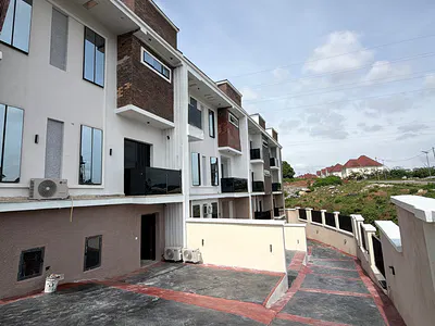 4 Bedroom Terraced Duplex with BQ — Guzape District, Abuja