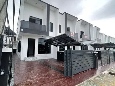 4 Bedroom Semi-Detached Duplex — Orchid Road Lekki Lagos, Lafiaji, Lekki, Lagos