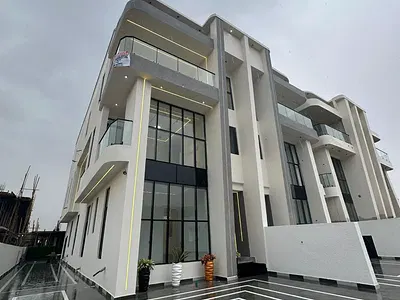 Exquisitely Finished Luxury 5 Bedroom Semi Detached Duplex with BQ, SW — Lekki, Lagos