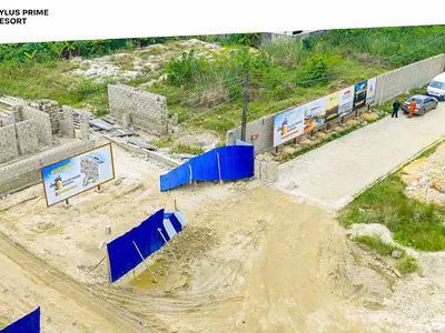 500 SQM Residential Land — In a Developed Estate, Sangotedo, Ajah, Lagos