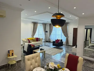 Furnished 3 Bedroom with BQ Ground Floor — Lekki Phase 1, Lekki, Lagos