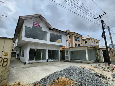 70 Square Meters Shop Space Ground Floor on a Busy Road — Lekki, Lagos