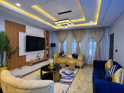 Luxury 3-Bedroom Furnished Shortlet Apartment — River Park Estate, Lugbe District, Abuja
