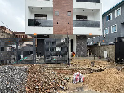 Contemporary Finish 4 Bedrooms Semi Detached Duplex + BQ — Ikeja, Lagos