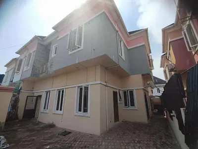 3 Bedroom Semi Detached Duplex Self Compound — Lekki, Lagos