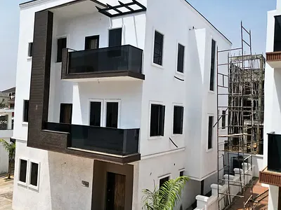 New 5 Bedroom Duplex with BQ — Ibrahim Street Jahi Abuja, Jahi, Abuja