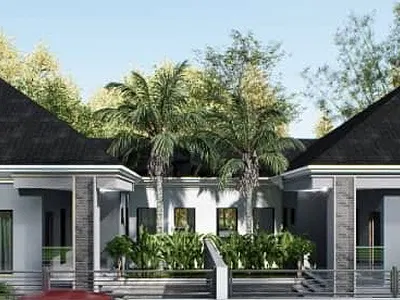Brand New 2 Bedroom Semi Detached Bungalow — Simawa, Ogun