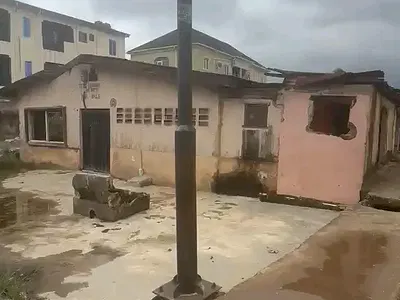 Vacant Tenement Bungalow on a Corner — Sawmil, Ifako, Gbagada, Lagos