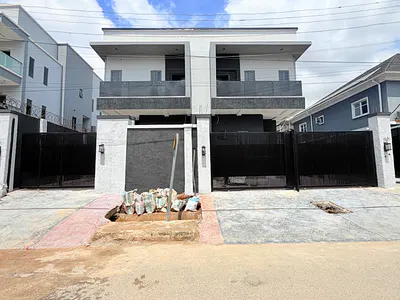Lovely Built 3 Bedroom Semi Detached Duplex with a BQ — Magodo, Lagos