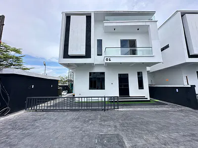Vibrant & Newly Built 4 Bedroom Detached Duplex with Boys' Quarter — Idado, Lekki, Lagos