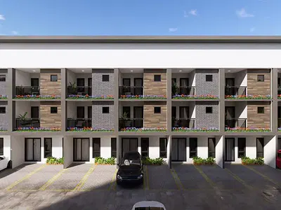 4 Bedroom Terraced Duplex with BQ and Modern Pop Ceiling — Ologolo, Lekki, Lagos