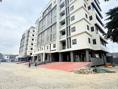 Fully Fitted 3 Bedroom with a Room BQ All En-Suite Apartment — Ikeja, Lagos