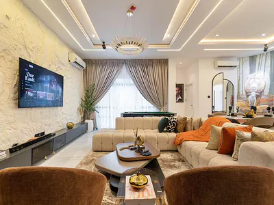 Luxury 3 Bedroom with Swimming Pool & Snooker — Lekki Phase 1, Lekki, Lagos