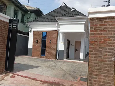 3 Bedroom Detached Bungalow with Self-Con — Abule Egba, Agege, Lagos