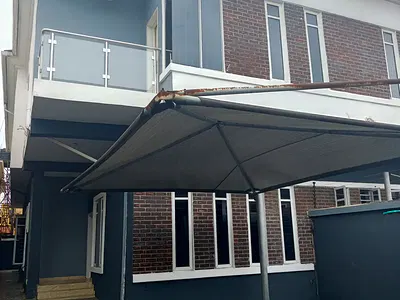 Neatest 4 Bedroom with BQ Gatehouse 3 Car Park Secured Estate — Lekki, Lagos