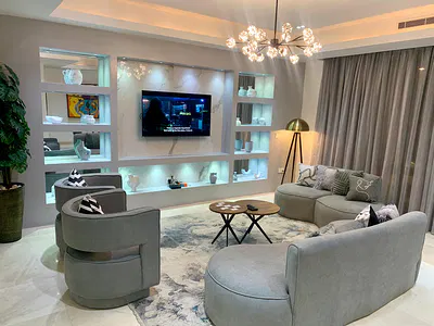 Luxuriously Furnished 3 Bedroom Apartment with Pool Gym — Victoria Island (VI), Lagos