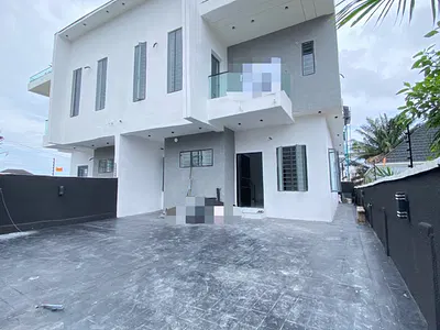 Newly Built 4 Bedroom Semi-Detached Duplex with BQ — Sangotedo, Ajah, Lagos