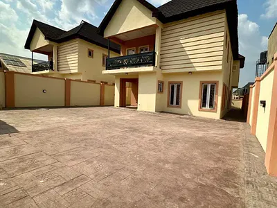 Newly Built 5 Bedroom Detached Duplex with BQ — Akala Estate, Akobo, Akobo, Ibadan, Oyo