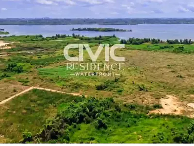 Waterfront Land with Government Allocation — Opp Shoprite Shopping Mall, Sangotedo, Ajah, Lagos