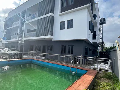 Spacious 2 Bedroom Apartment with Swimming Pool (2 Units Available) — Ajah, Lagos