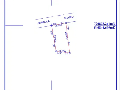 300 SQM Land Available — Off Oweh STR, Jibowu, Yaba, Lagos