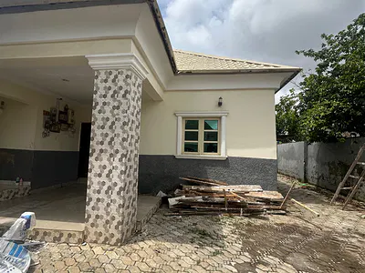 Beautiful Spacious 3 Bedroom Bungalow with BQ Standalone — Lokogoma /Behind Sunnyvale Estate, Dakwo, Abuja