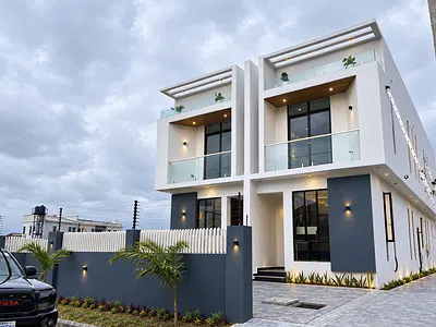 4 Bedroom Semi-Detached Duplex with Boys Quarter — Beechwood Estate, Ibeju Lekki, Lagos