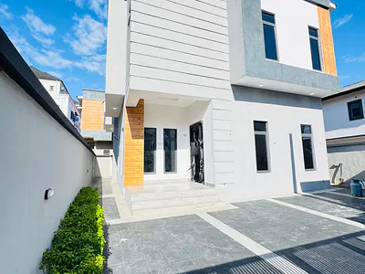 Brand New Spacious 5-Bedroom Fully Detached Duplex +BQ — Lekki, Lagos