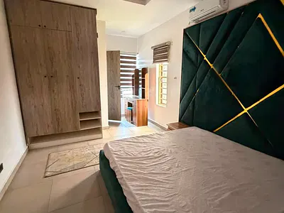 Furnished Self Contain Apartment Upstairs with, Steady Light, Pool, Gym — DKP Estate Orchid, Lekki, Lagos