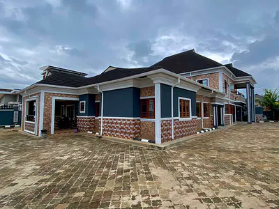 Block of 5 Two-Bedroom Apartments and Self-Contained — Nitel Estate, Off Awolowo Road, Ikorodu, Lagos