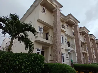 Well Built 4 Bedroom Terraced Duplex with a BQ — Guzape District, Abuja