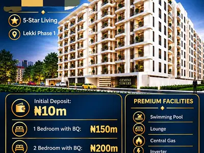 Luxury 1 Bedroom Apartment — Lekki, Lagos