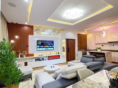 2 Bedroom Smart Apt with Elevator/ Pool/.inverter and More — Close to Nicon Town Est' Platinum Way, Ikate, Lekki, Lagos