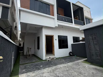 4 Bedroom Semi-Detached Duplex with BQ — Mobil Road, Ikota, Lekki, Lagos