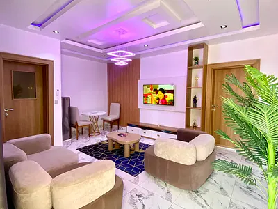 Luxury One Bedroom Apartment — Greenatlas Estate, Off Trademore Road, Lugbe District, Abuja