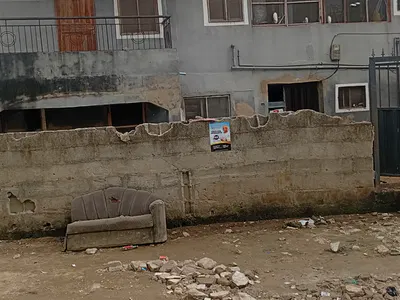 Land with Old Building — Balogun Kuku Off Ezobi Street, Alapere, Ketu, Lagos